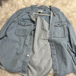 Baggy jean jacket